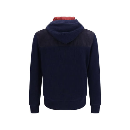 Blue Wool Oves Aries Full-Length Jacket