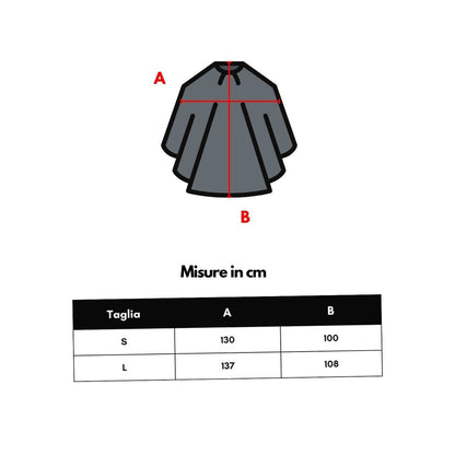 Black Polyester Trench Coat
