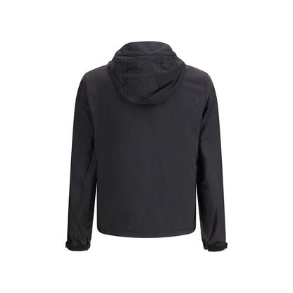 Black Recycled Polyamide Shell Jacket