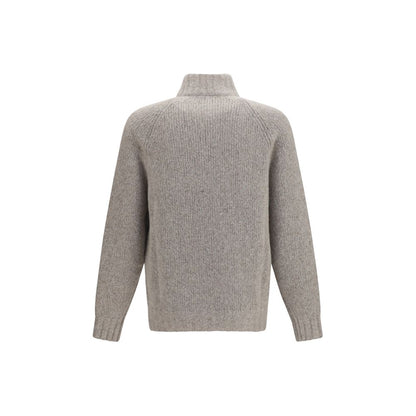 Gray Cashmere Cardigan