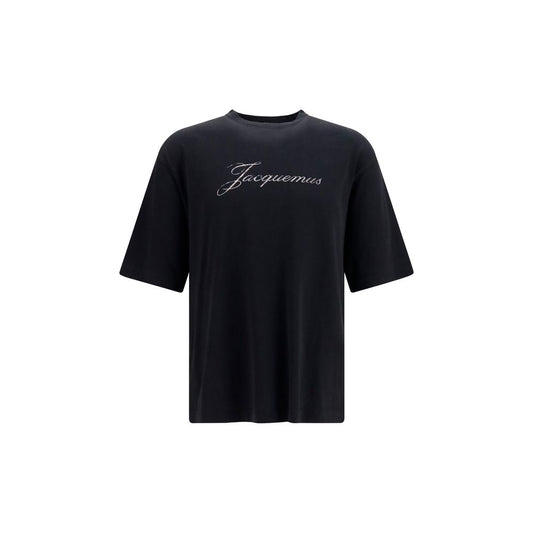 Black Cotton T-Shirt