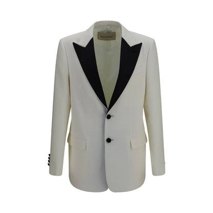 White Wool Oves Aries Blazer