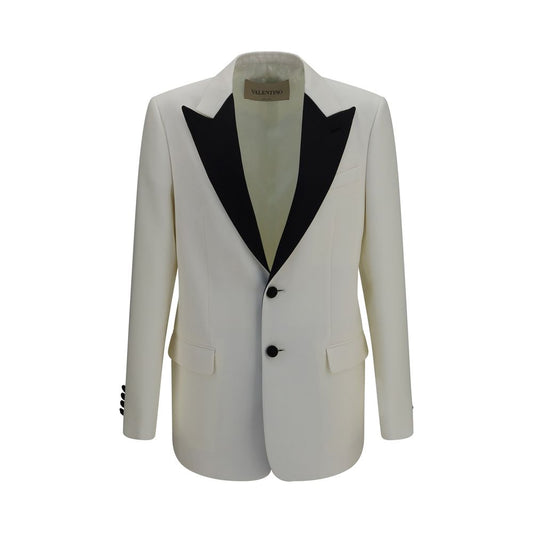 White Wool Oves Aries Blazer
