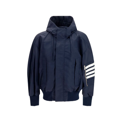 Black Cotton Shell Jacket
