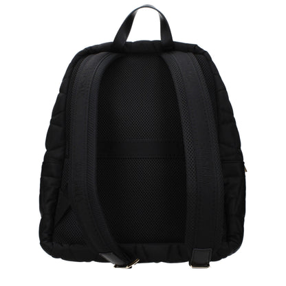 Black Fabric Backpack