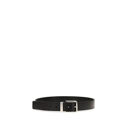 Black Calf Leather Bos Taurus Regular Belt