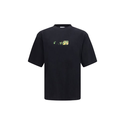 Black Cotton T-Shirt