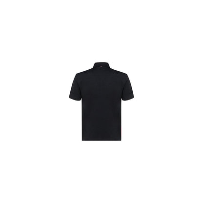 Gray Cotton Polo Shirt