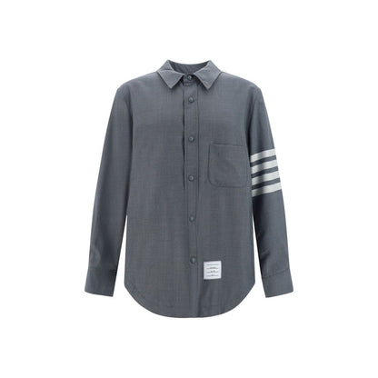 Gray Wool Oves Aries Dress Shirt