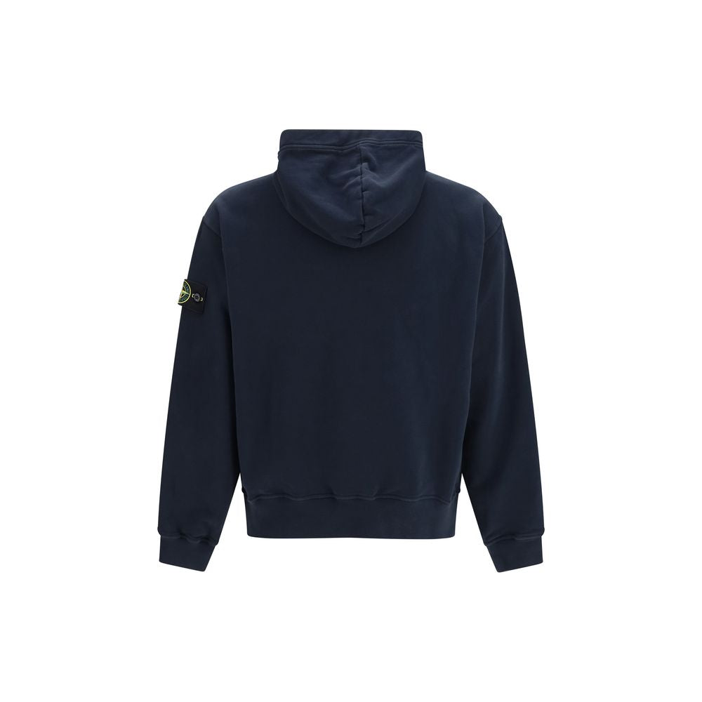 Blue Cotton Sweatshirt