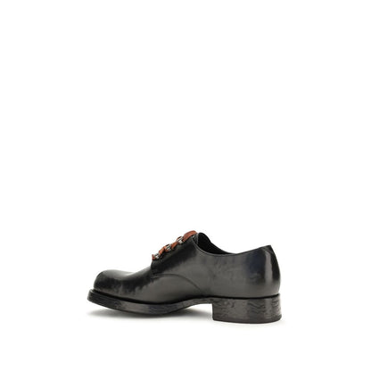 Black Calf Leather Bos Taurus Oxfords And Derbies