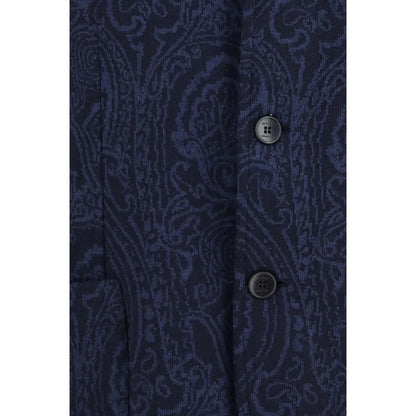 Blue Wool Oves Aries Jacket