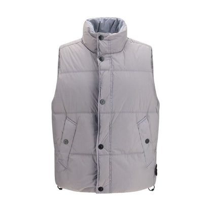 Gray Goose Down Full-Length Jacket