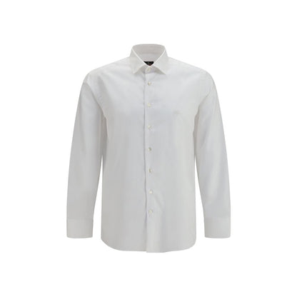 White Cotton Dress Shirt