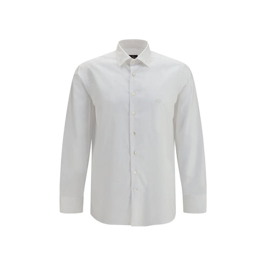 White Cotton Dress Shirt