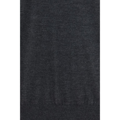 Gray Cashmere Turtleneck