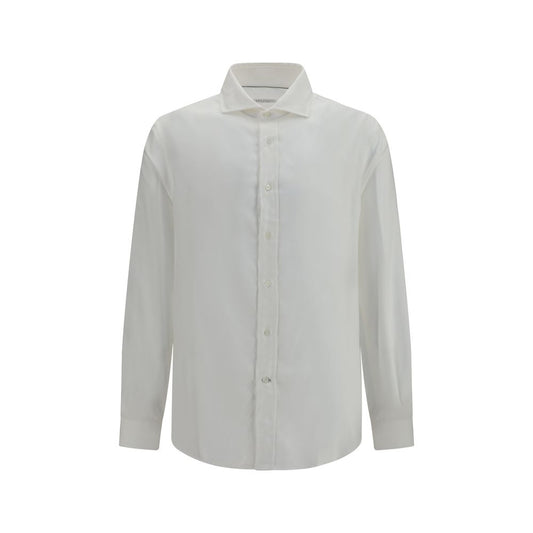 White Cotton Dress Shirt