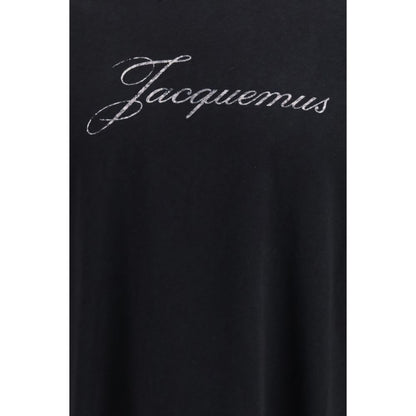 Black Cotton Long Sleeve T-Shirt