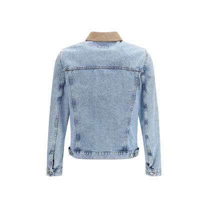 Blue Cotton Denim Jacket