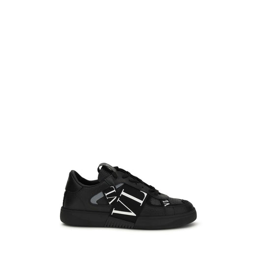 Black Calf Leather Bos Taurus Athletic Sneakers
