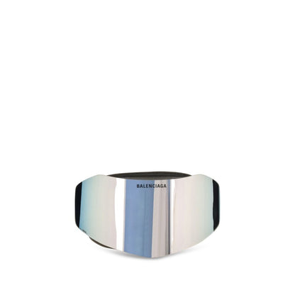 Silver Polyamide Sunglasses