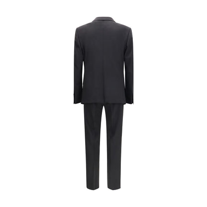 Black Wool Oves Aries Two-Piece Suit