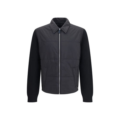 Black Wool Oves Aries Full-Length Jacket
