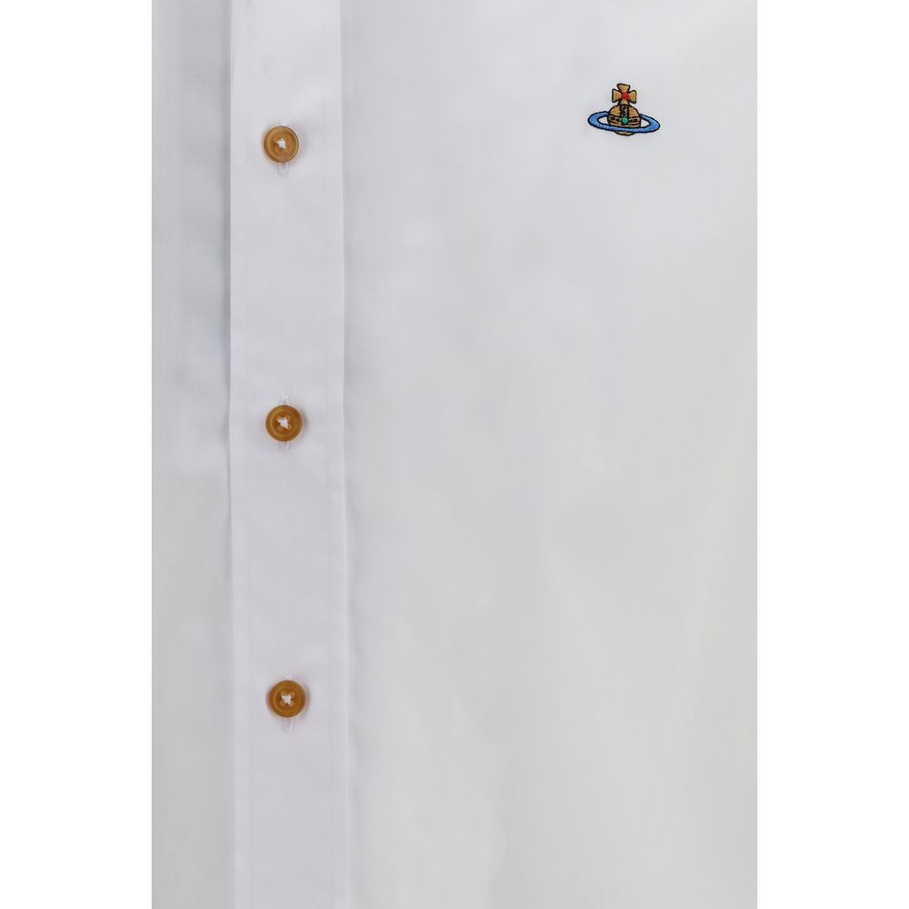 White Cotton Dress Shirt