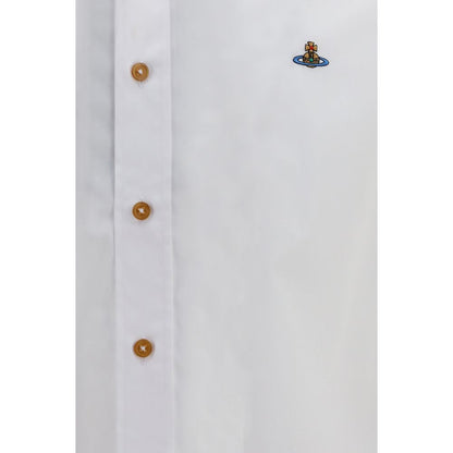 White Cotton Dress Shirt