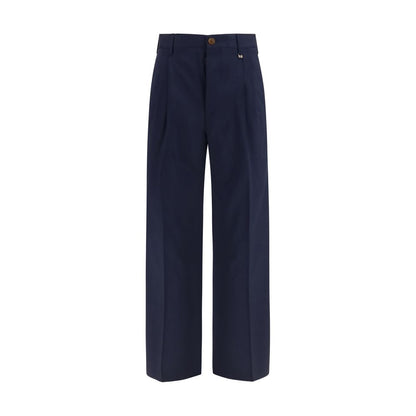 Blue Wool Oves Aries Dress Pants