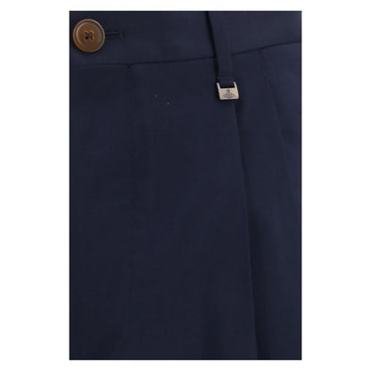 Blue Wool Oves Aries Dress Pants