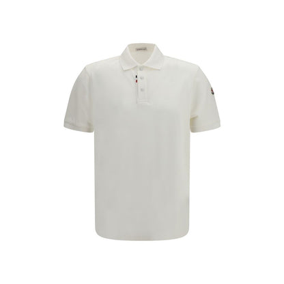 White Cotton Polo Shirt