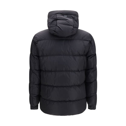 Black Goose Down Shell Jacket
