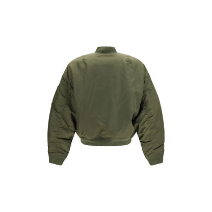 Bicolor Nylon Bomber