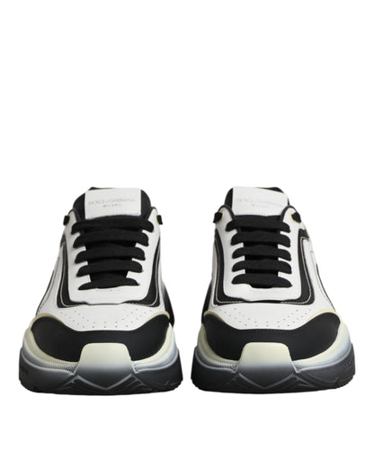 White Black Daymaster Two Tone Sneaker Shoes