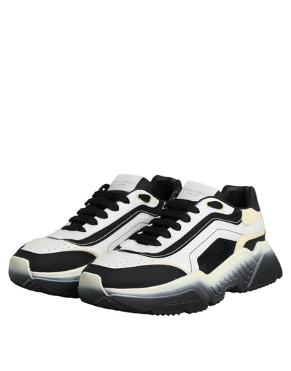 White Black Daymaster Two Tone Sneaker Shoes