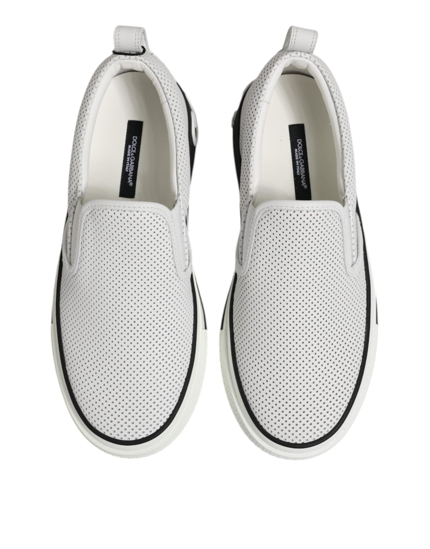 White Perforated Custom 2.Zero Sneakers Shoes