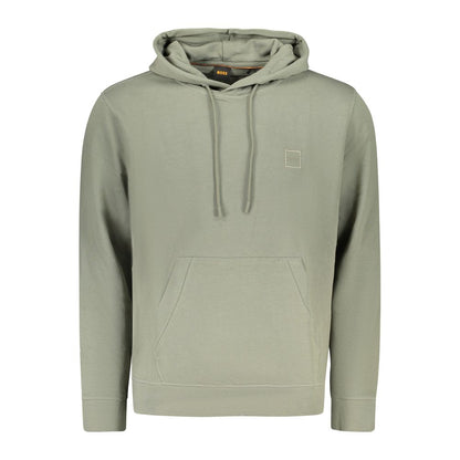 Green Cotton Men's Sweatshirt