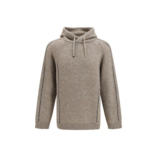 Beige Alpaca Vicugna Pacos Hoodie