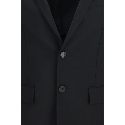 Black Mohair Blazer