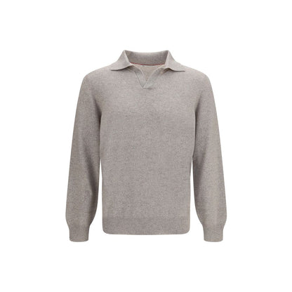 Gray Cashmere Sweatshirt