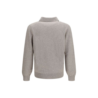 Gray Cashmere Sweatshirt