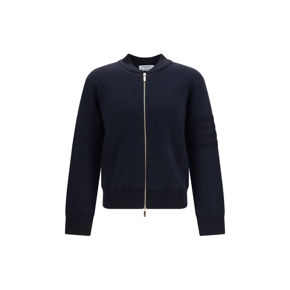 Blue Wool Oves Aries Bomber
