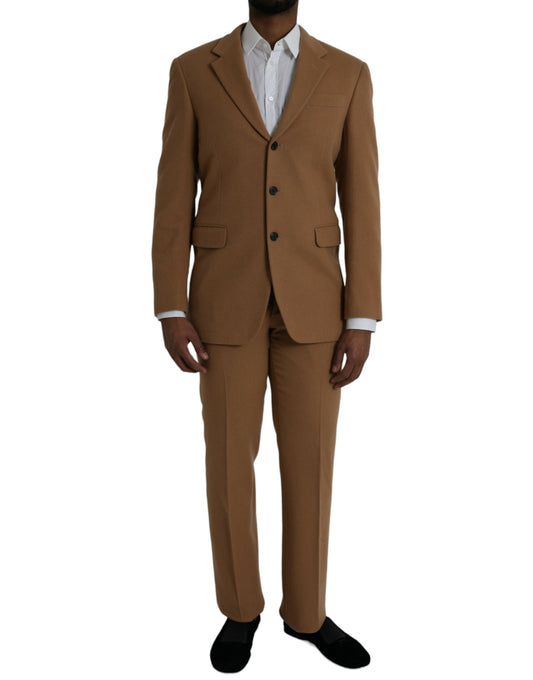 Three Button Single Breasted Slim Fit 2 Piece Suit