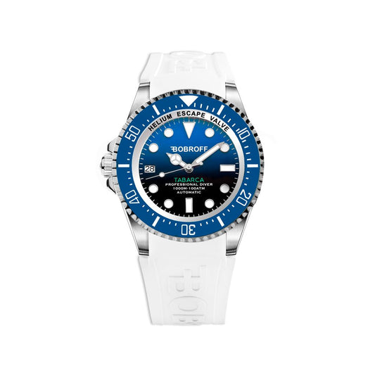 White Rubber Sport Watch