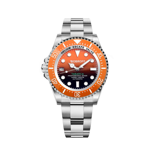Silver Stainless Steel Sport Watch