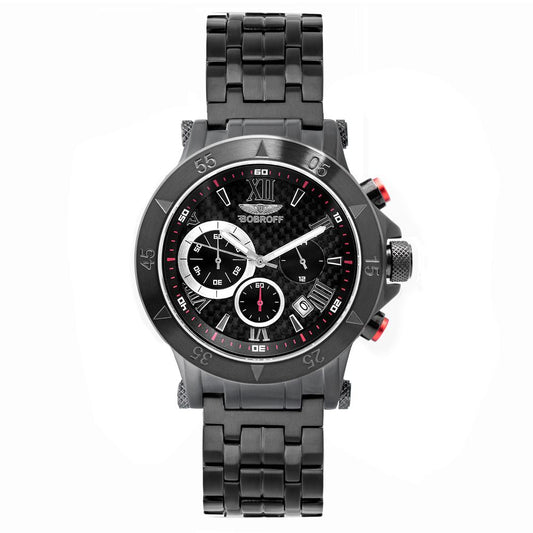 Black Stainless Steel Dress Watch