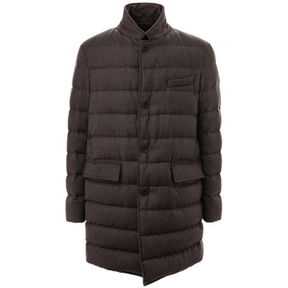 Brown Wool Jackets & Coat