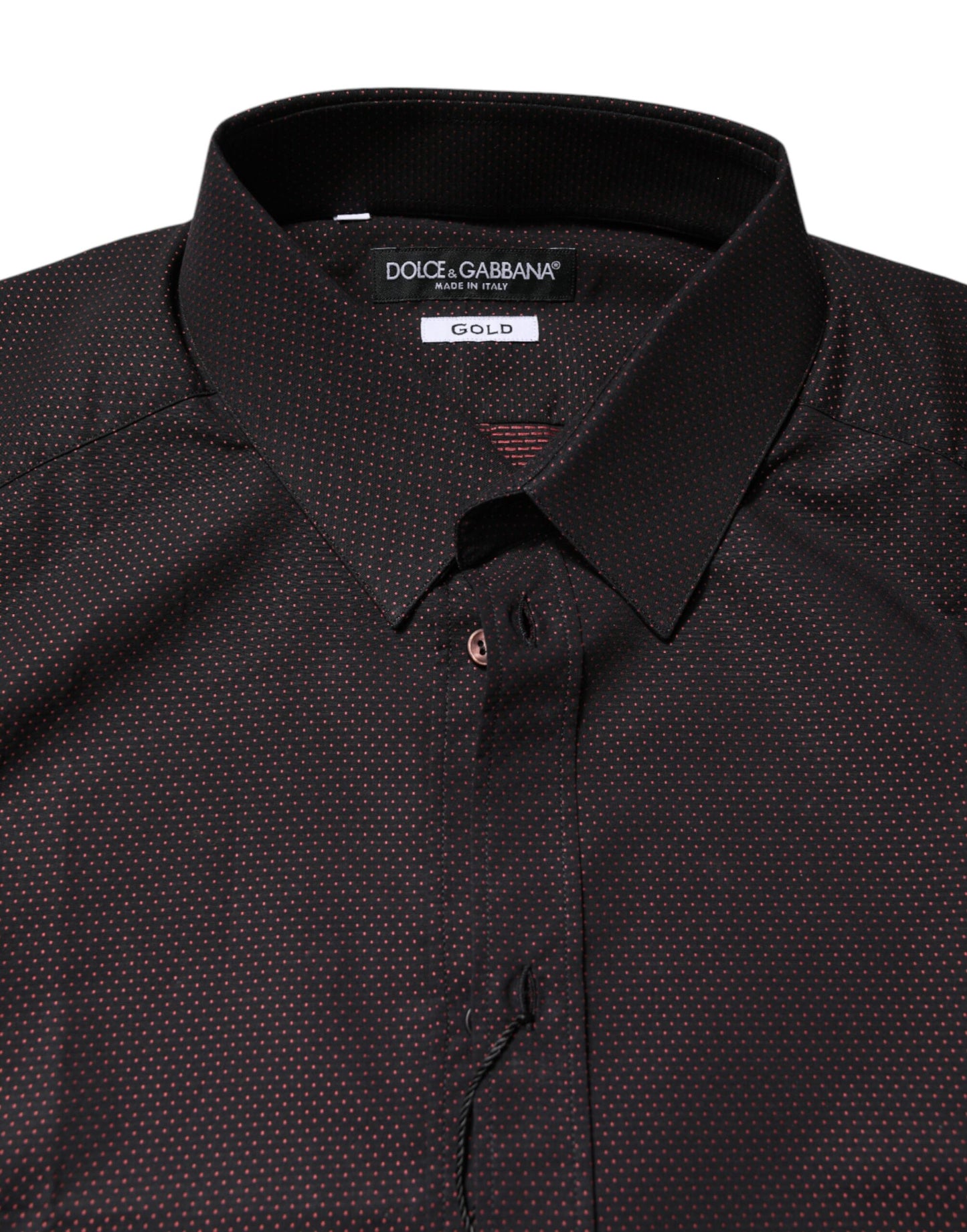 Maroon Jacquard Cotton GOLD Men Dress Shirt