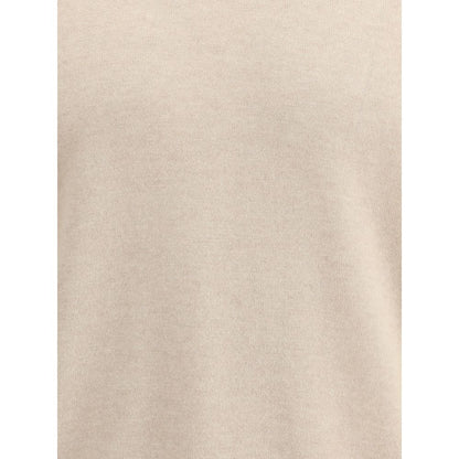 Beige Cashmere Sweater